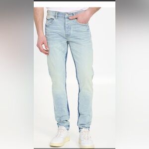 PURPLE BRAND SLIM FIT LIGHT BLUE MENS JEANS, Sz 32